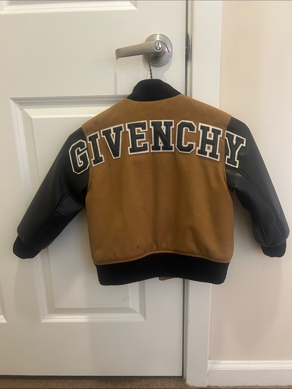 Givenchy Kids Brown & Black Bomber Jacket